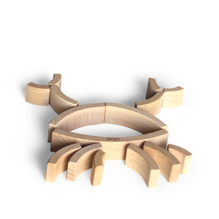 Open Ended Blocks Golden Ratio - 66 Pieces