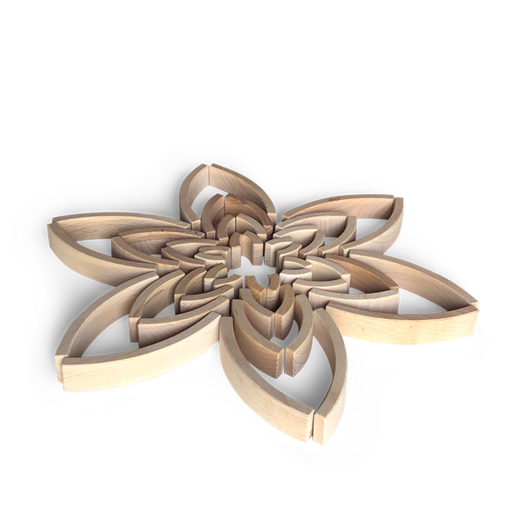 Open Ended Blocks Golden Ratio - 66 Pieces