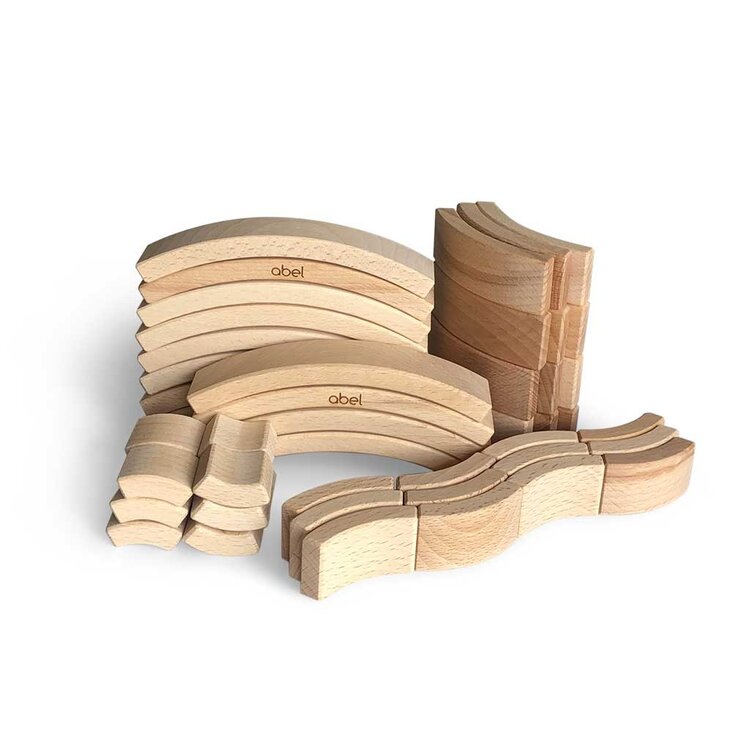 Open Ended Blocks Golden Ratio - 66 Pieces