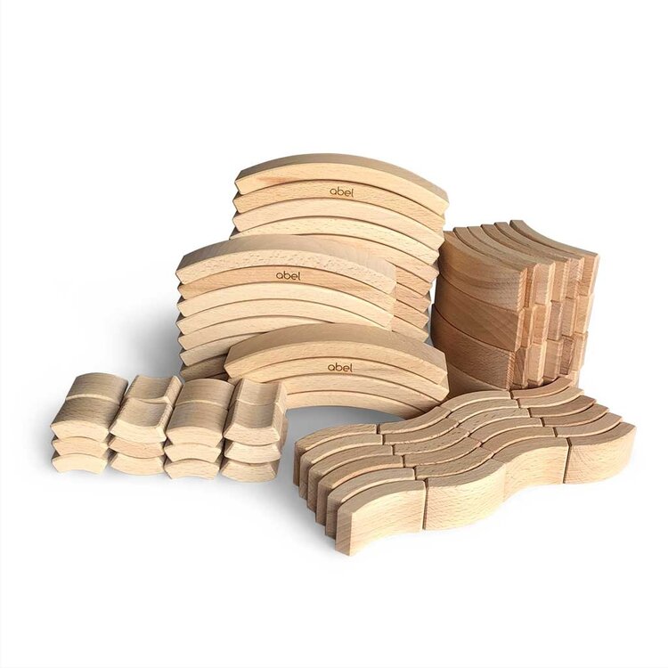 Open Ended Blocks Golden Ratio - 96 Pieces