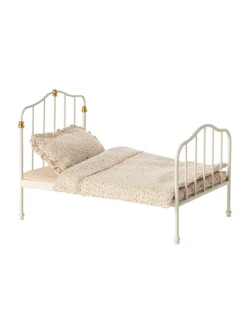 Maileg Vintage Bed, Mouse - Off white