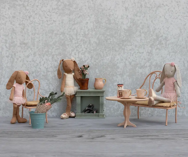 Maileg Fireplace, Miniature - Dusty Green