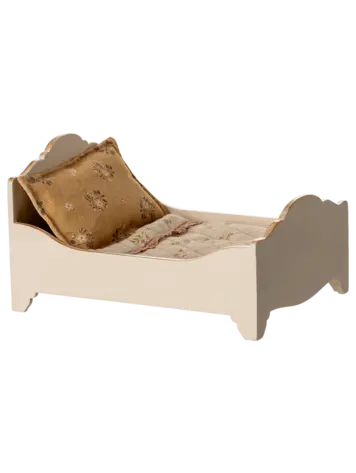 Maileg Bed, Mouse - Off white