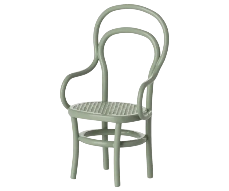 Maileg Vintage chair, Mouse - Mint
