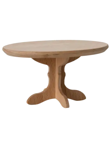 Maileg Oval Dining Table, Mouse - Nature