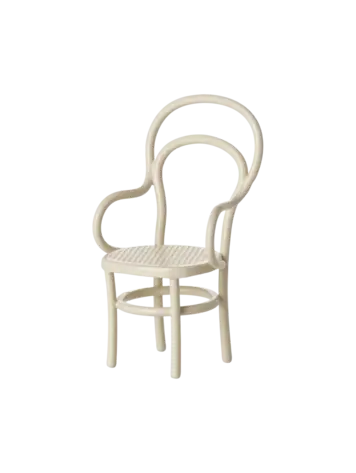 Maileg Vintage Chair, Mouse - Off white