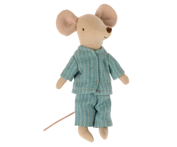 Maileg Pyjamas, Big Sister And Big Brother Mouse