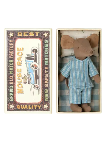 Maileg Big Brother Mouse In Matchbox