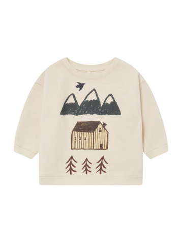 Organic Zoo Cabin Adventure Sweatshirt Undyed