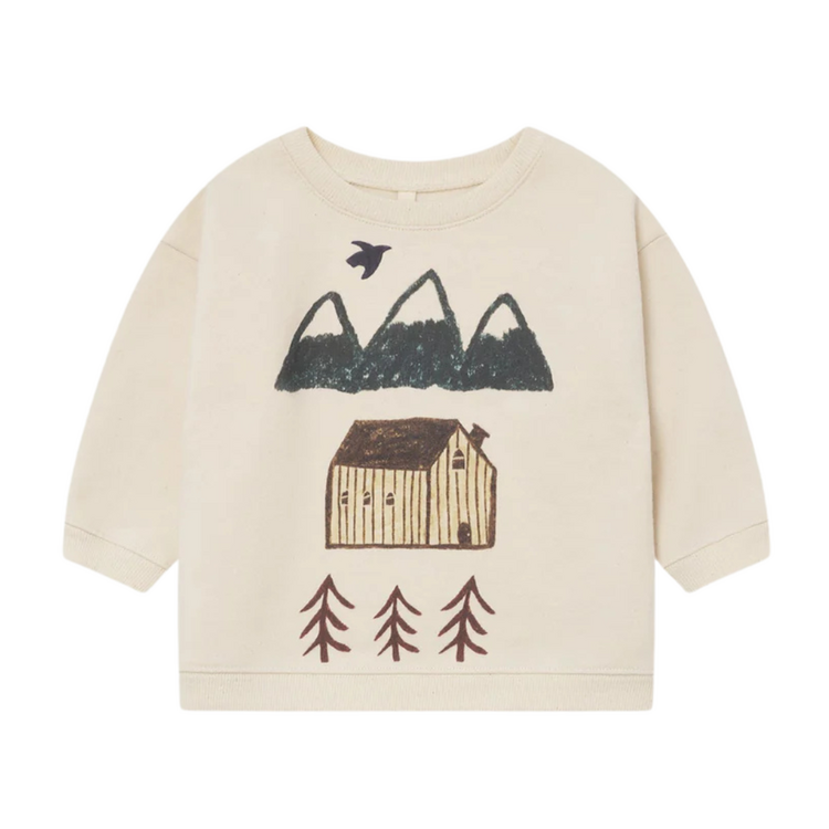 Organic Zoo Cabin Adventure Sweatshirt Undyed