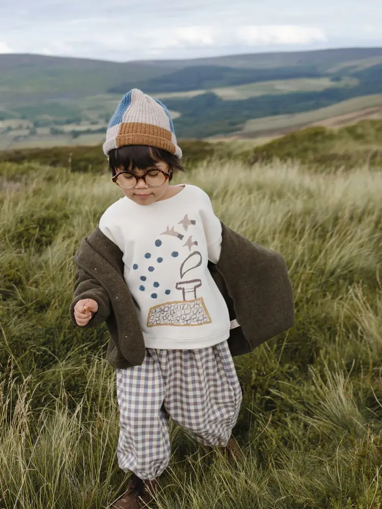 Organic Zoo Rooftop Gathering Sweatshirt Undyed