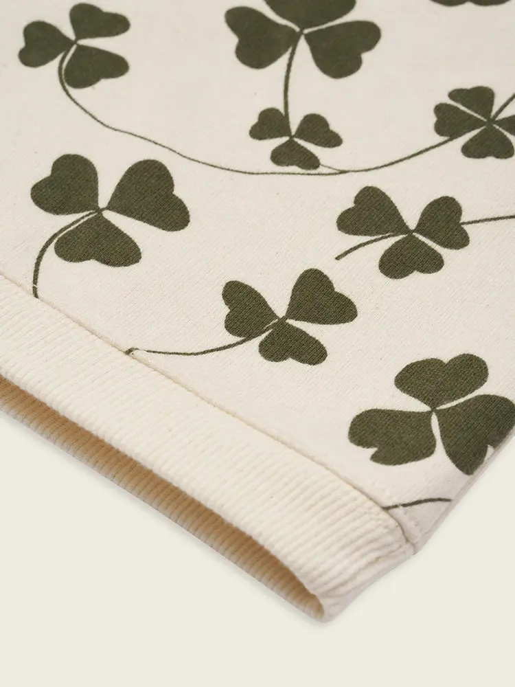 Organic Zoo Clover Sweatshirt Undyed