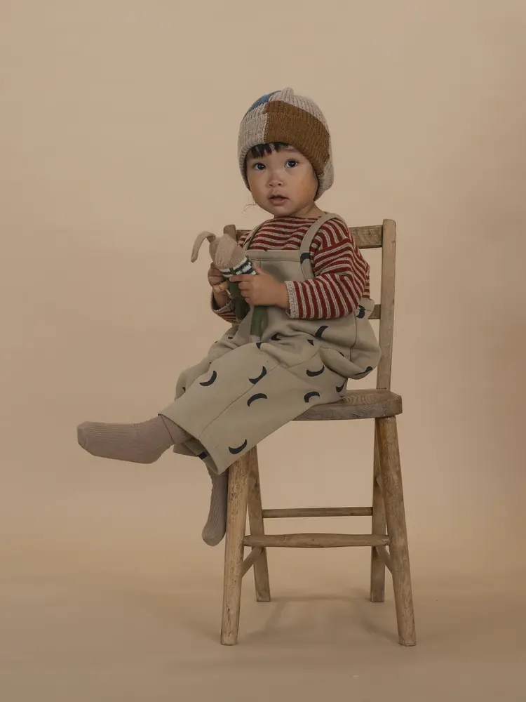 Organic Zoo Paprika Stripes Wool Jumper