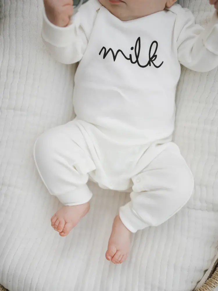 Organic Zoo Natural Milk Playsuit