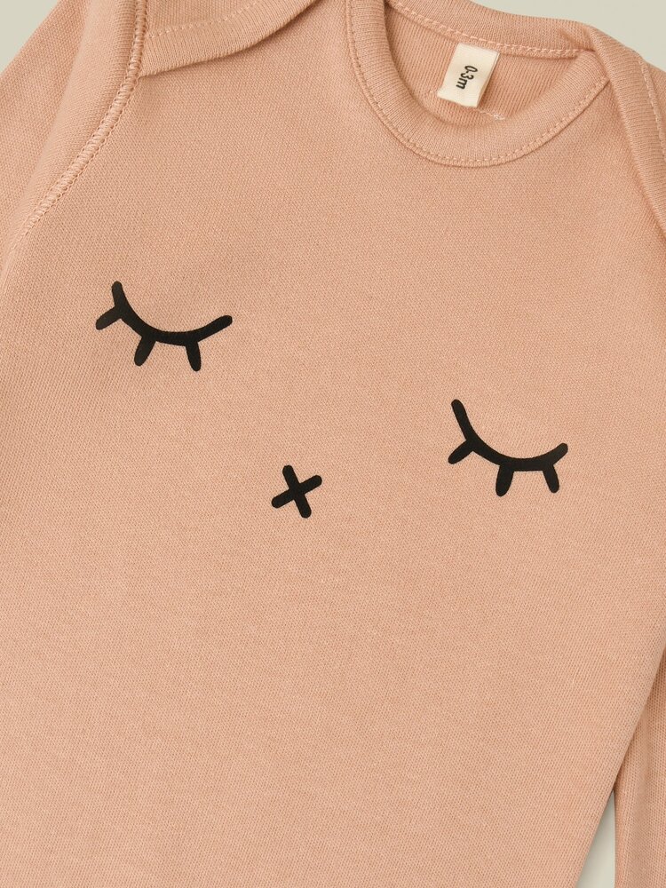 Organic Zoo Clay Sleepy Playsuit