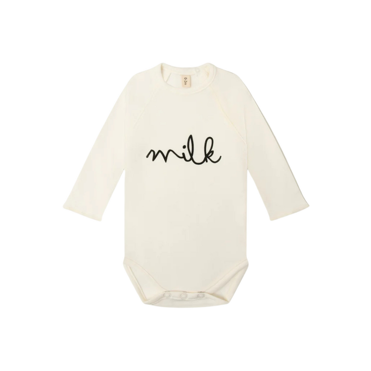 Organic Zoo Natural Milk Bodysuit
