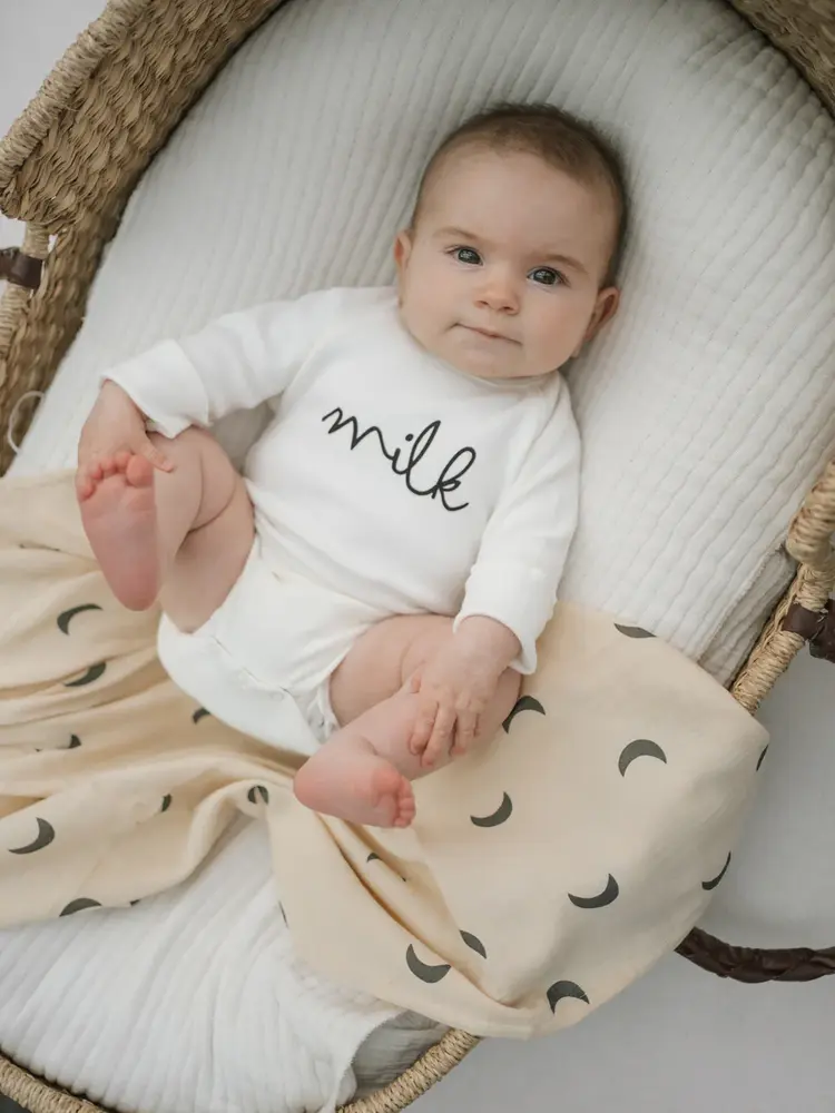 Organic Zoo Natural Milk Bodysuit