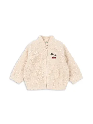 Konges Sløjd Jazz Teddy Bomber Jacket - Sand Dollar