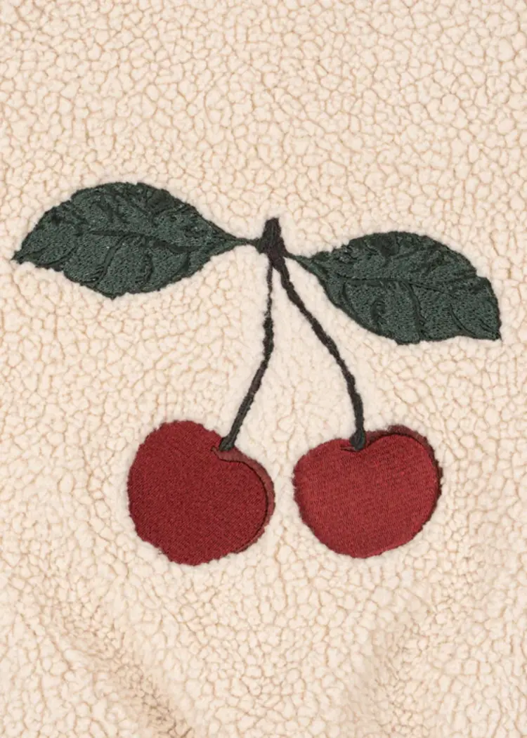 Konges Sløjd Jazz Teddy Bomber Jacket - Sand Dollar