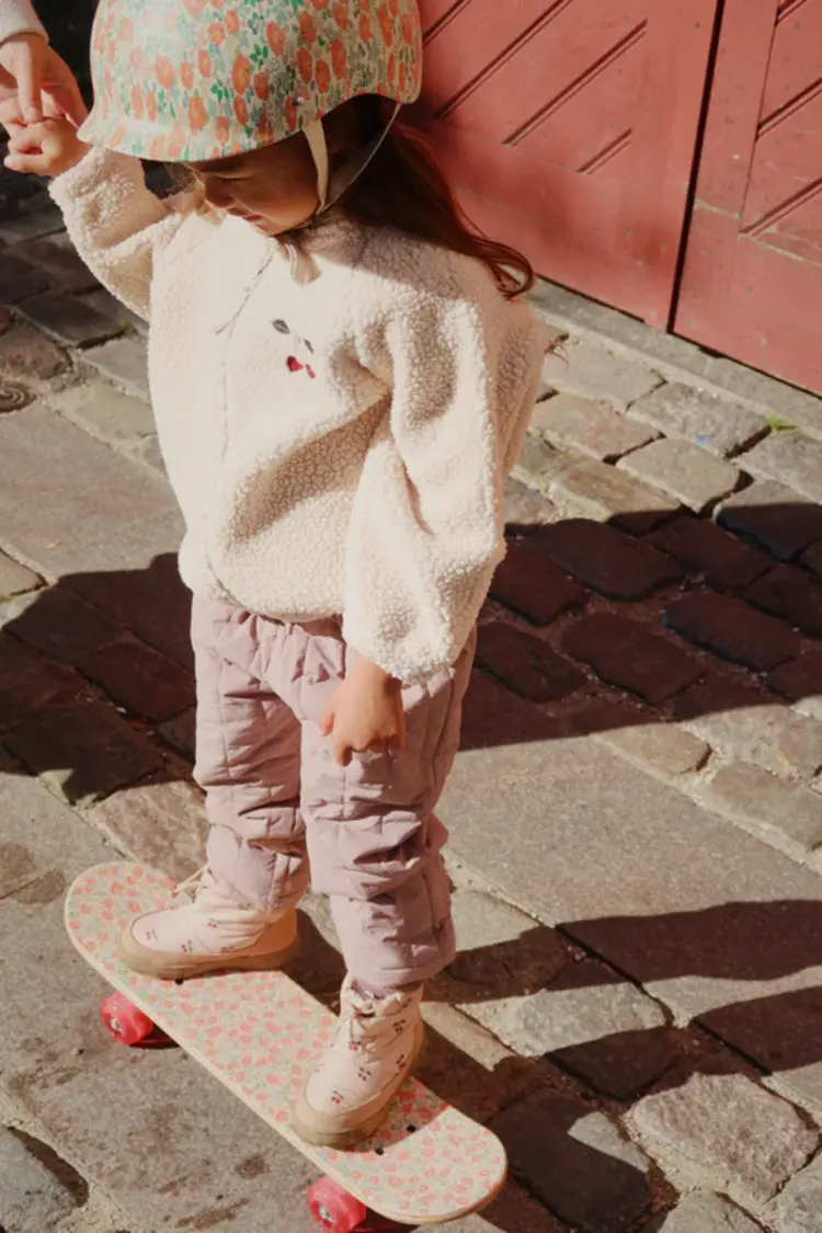 Konges Sløjd Jazz Teddy Bomber Jacket - Sand Dollar