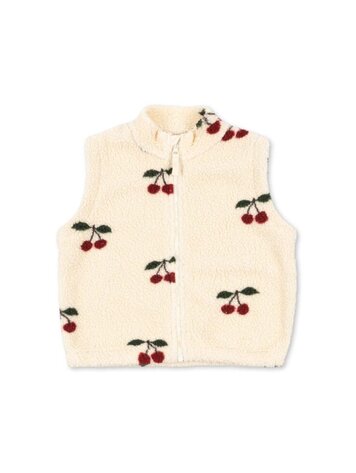 Konges Sløjd Jody Teddy Vest - Ma Grande Cerise