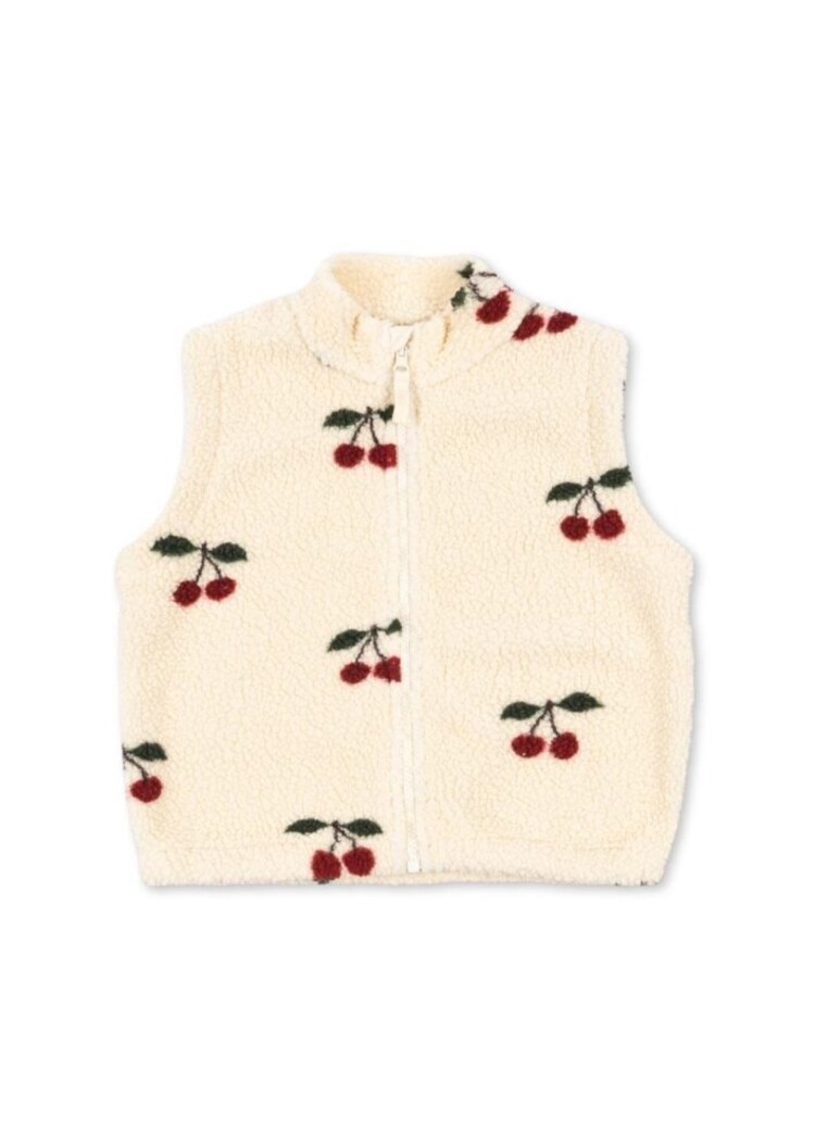 Konges Sløjd Jody Teddy Vest - Ma Grande Cerise