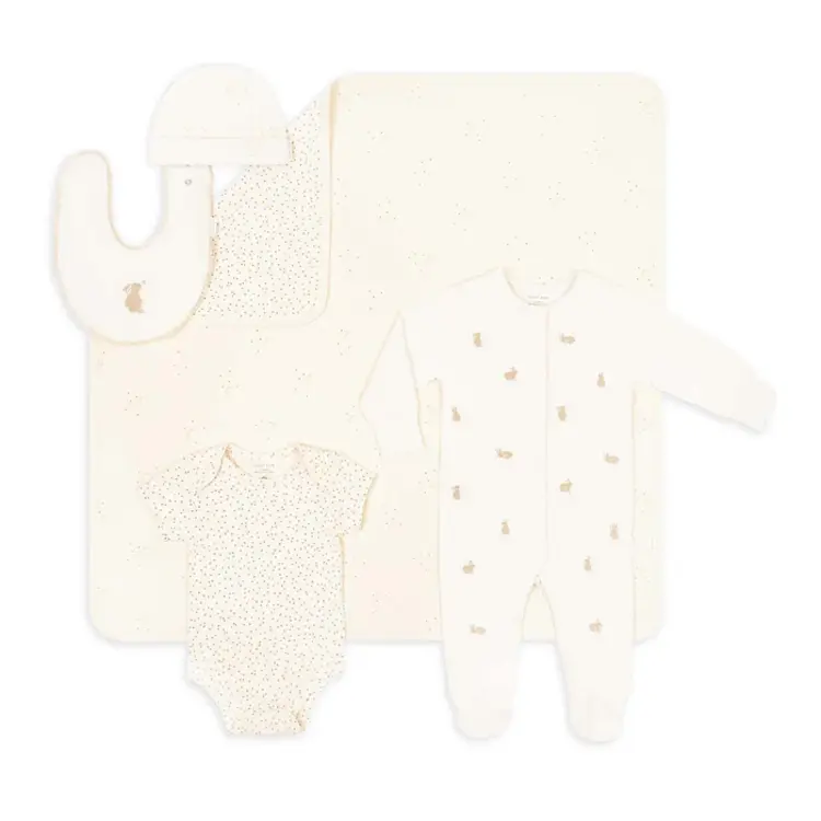 Avery Row Baby Cadeauset - Bunnies/Daisy Meadow/Wild Chamomile