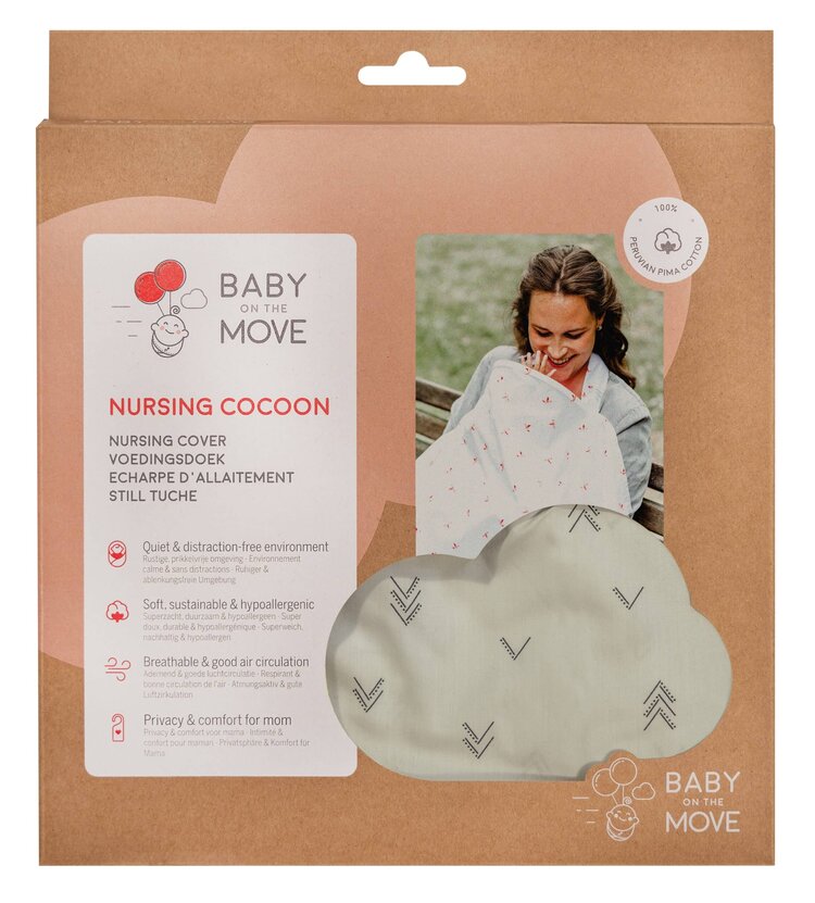 Baby On The Move Nursing Cocoon - Mountain Views