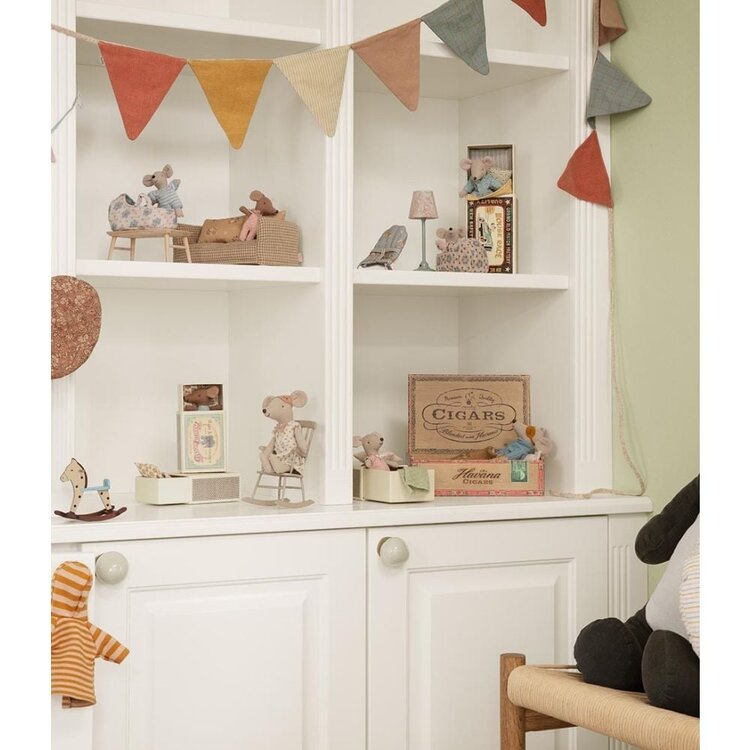 Maileg Mum & Dad Mice In Cigarbox