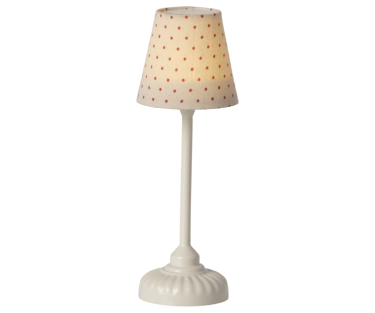 Maileg Vintage Floor Lamp, Mouse - Sand
