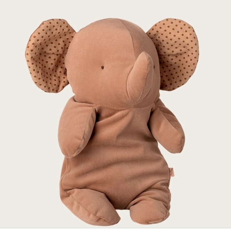 Maileg Safari Friends, Medium Elephant - Vintage Rose