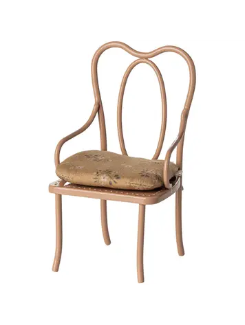 Maileg Vintage Chair, Mini - Dark Powder