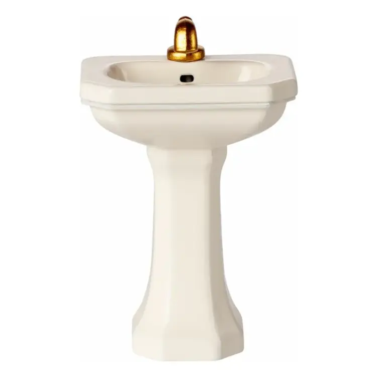 Maileg Bathroom Sink, Mouse - Off White