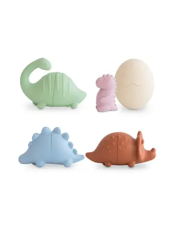 Mushie Bath Set 4-pack - Dino