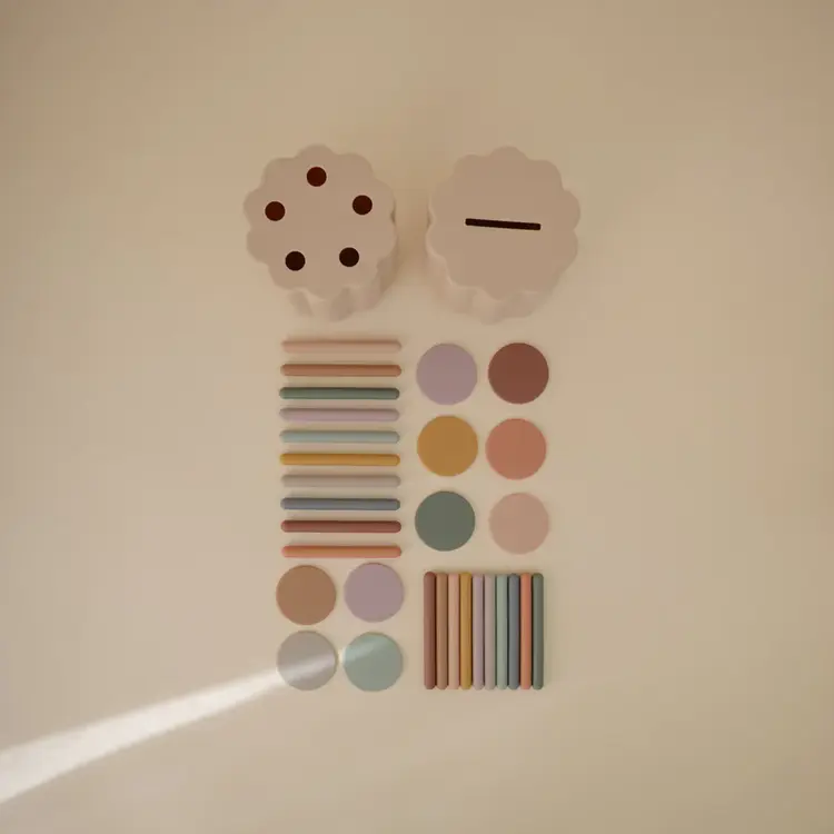 Mushie Coin & Tube Sorting Set