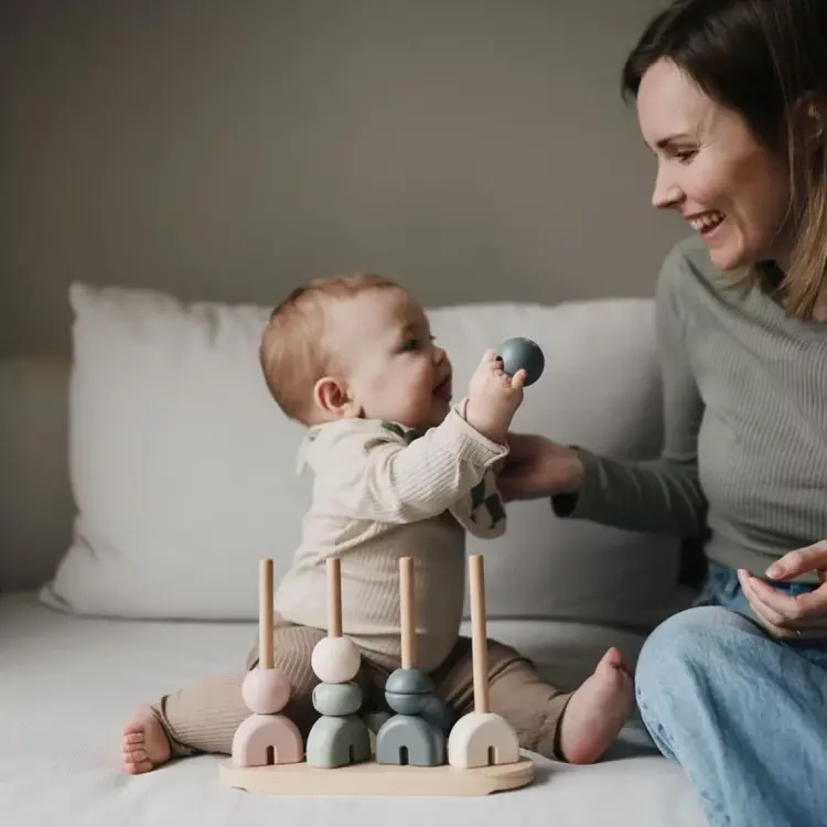 Mushie Multi Shape Stacker