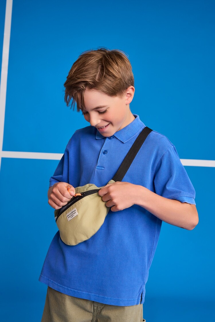 American Outfitters Otsan Polo Logo GD - Bright Blue