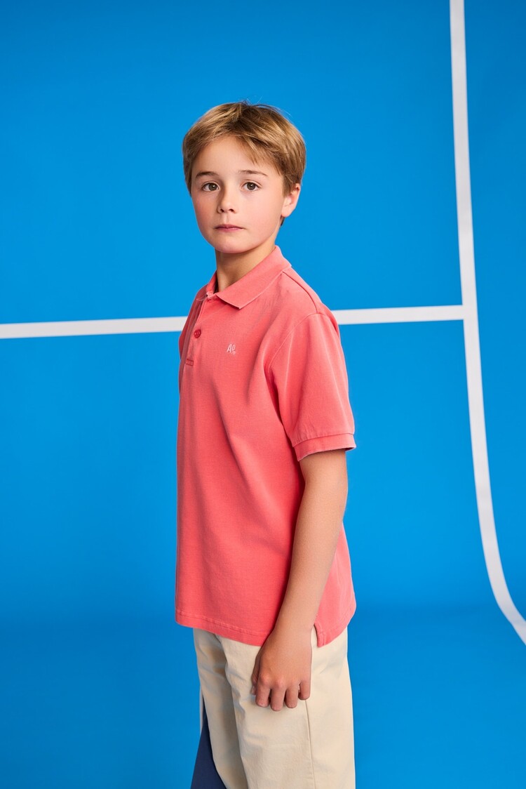 American Outfitters Otsan Polo Logo GD - Chili Red