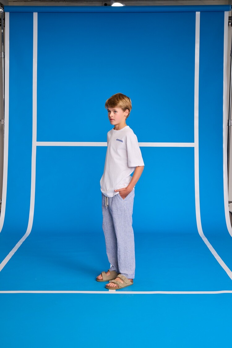 American Outfitters Silas T-shirt Burger - White