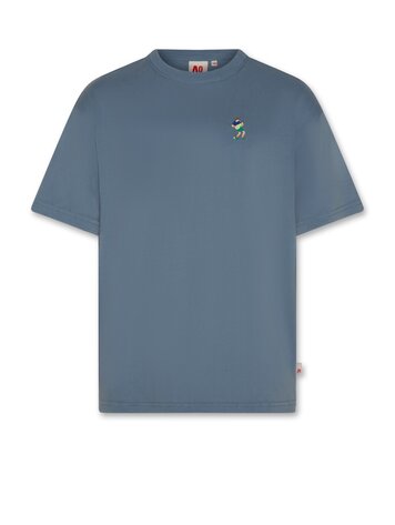 American Outfitters Silas T-shirt Tennis SP - Denim Blue