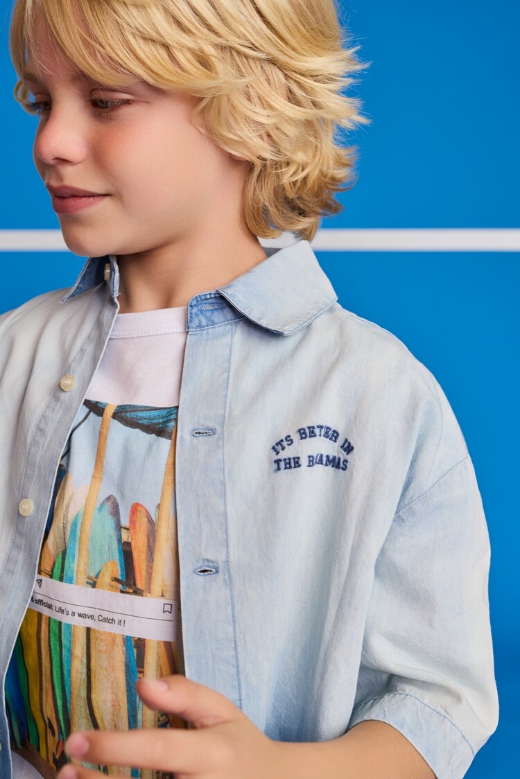 American Outfitters Mat T-shirt Surfboards - White