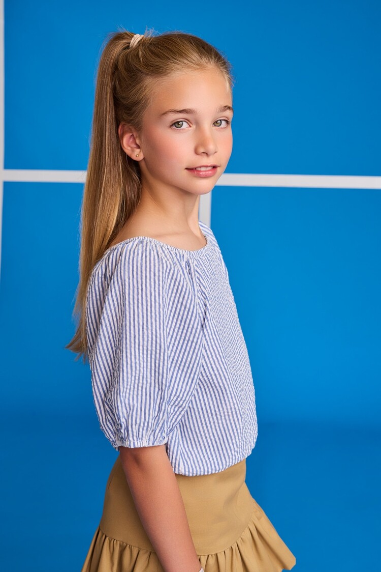 American Outfitters Neha Shirt Knox - Cobalt Blue