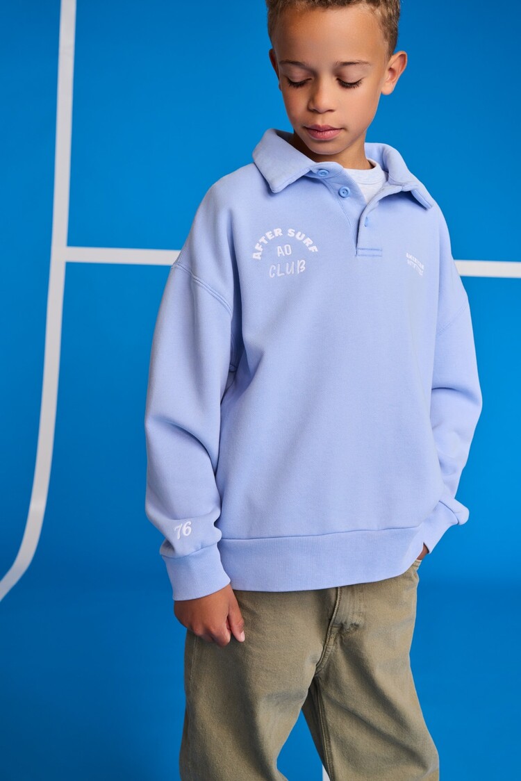 American Outfitters Jack Sweater Club SW - Vista Blue