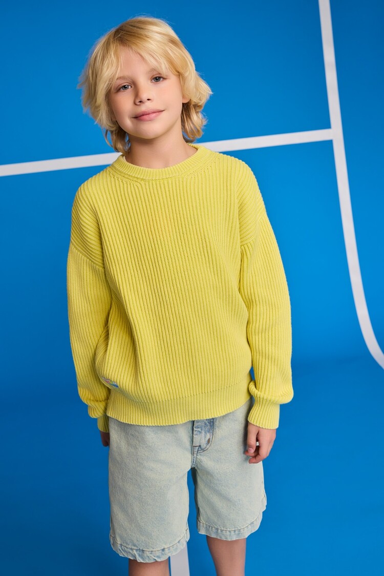 American Outfitters Yaro C-Neck SW - Citrus