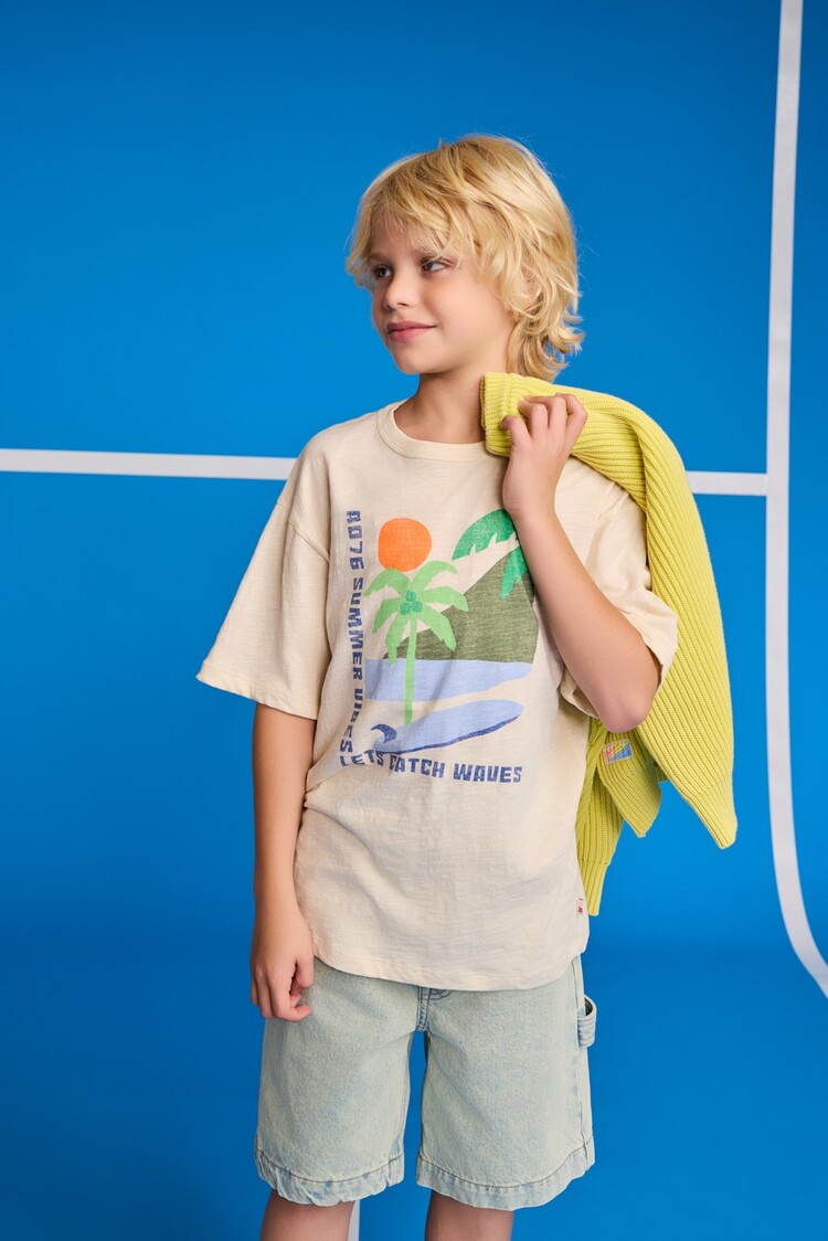 American Outfitters Yaro C-Neck SW - Citrus