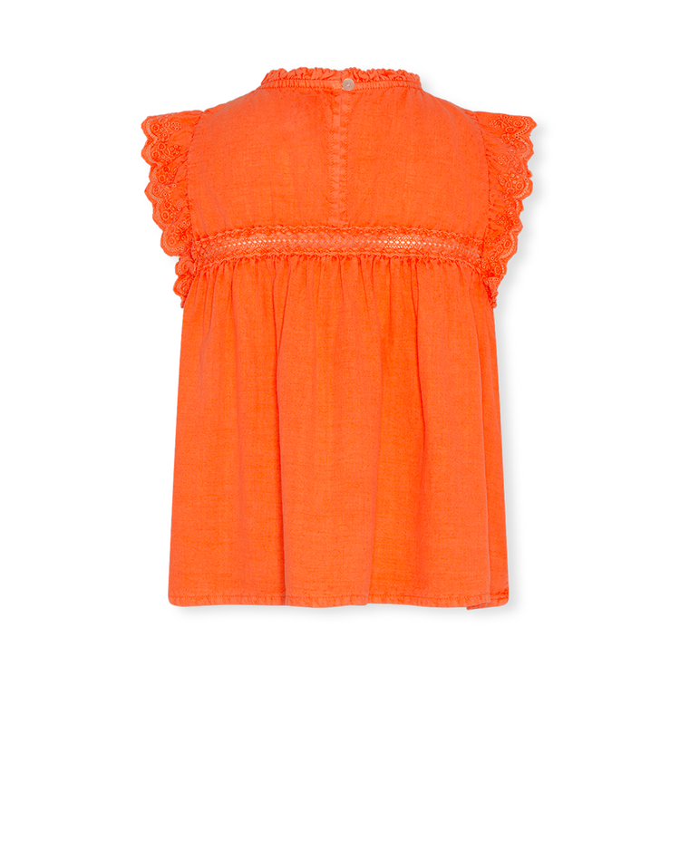 American Outfitters Mia Shirt Jean - Fluo Orange
