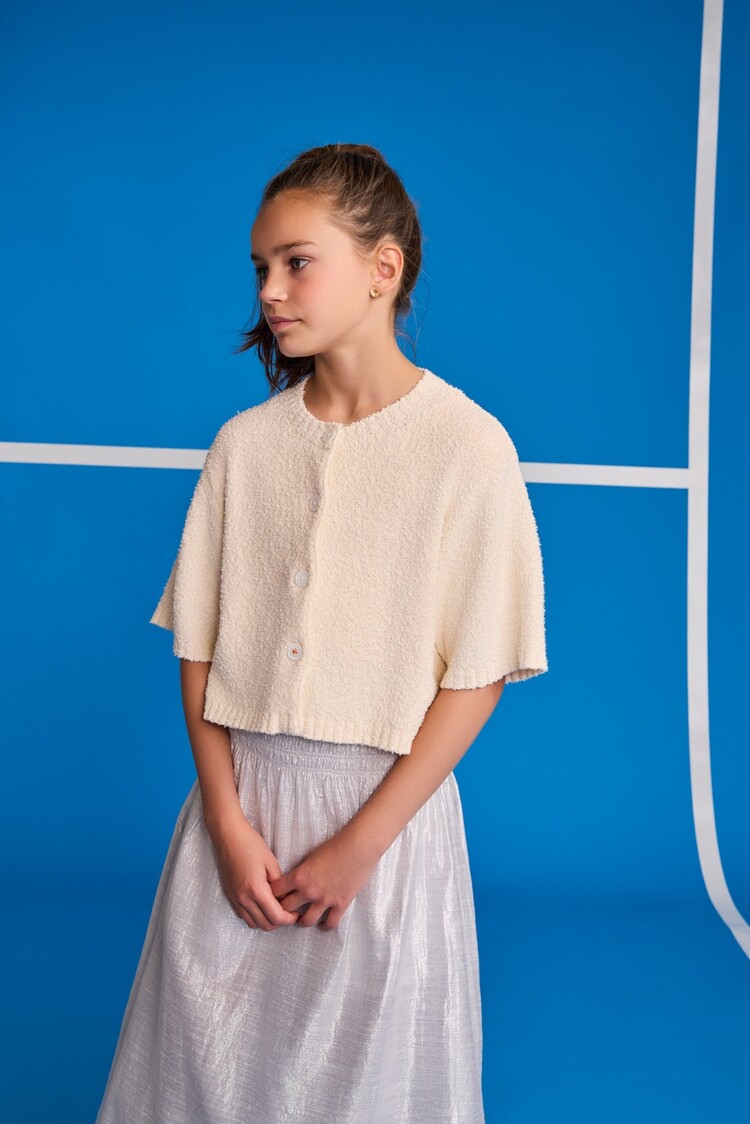 American Outfitters Vega Cardigan Bogo OL - vintage White