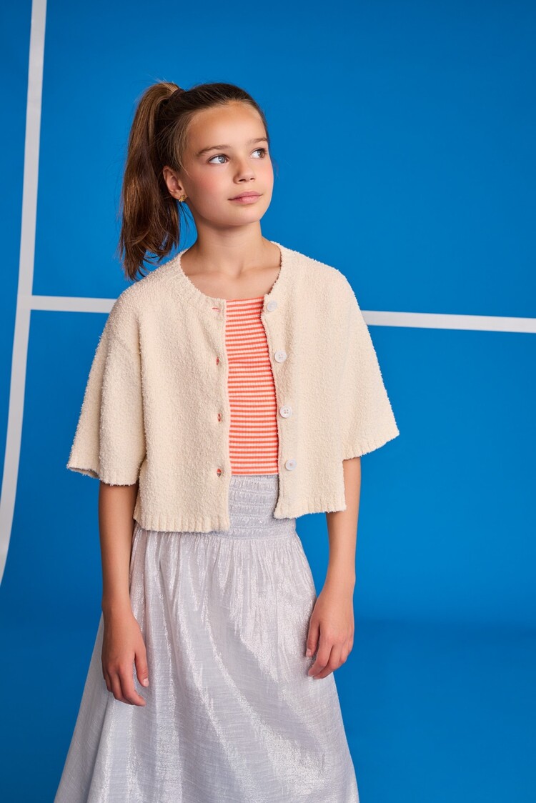 American Outfitters Vega Cardigan Bogo OL - vintage White