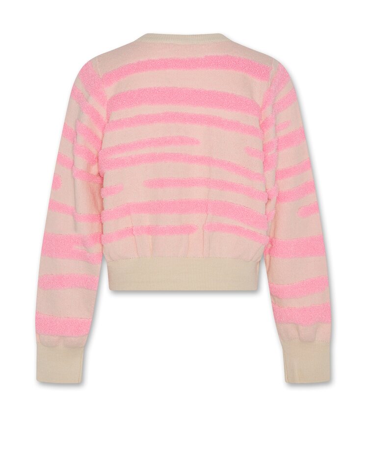 American Outfitters Jess C-Neck Degrade - Fluo Pink