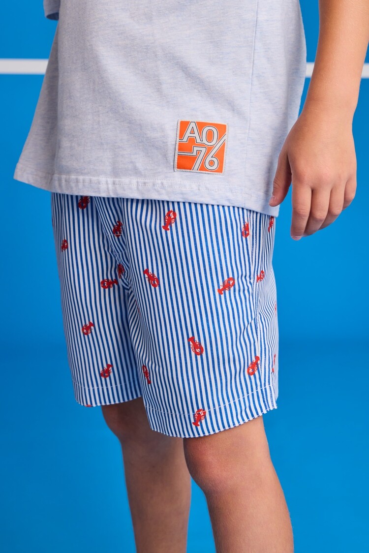 American Outfitters Toni Swimshorts Lobster - Cobalt Blue